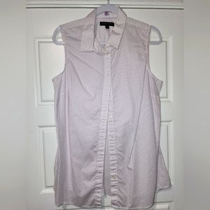 Banana Republic Sleeveless Shirt Sz 14